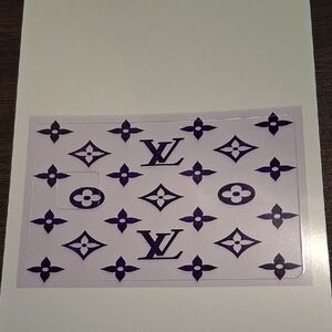 Louis Vuitton Purple Monogram Debit Card Cover